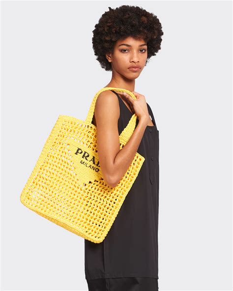 prada straw tote dupe|prada canvas tote large.